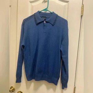 Authentic Versace blue tops. condition shoulder and collars with Versace logs